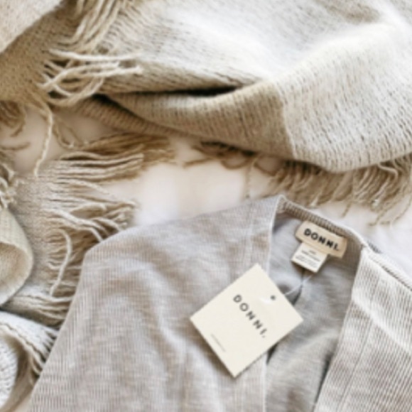 Anthropologie Donni Ribbed Sweater Coat Cardigan One Size fits Most NWT - Picture 7 of 7